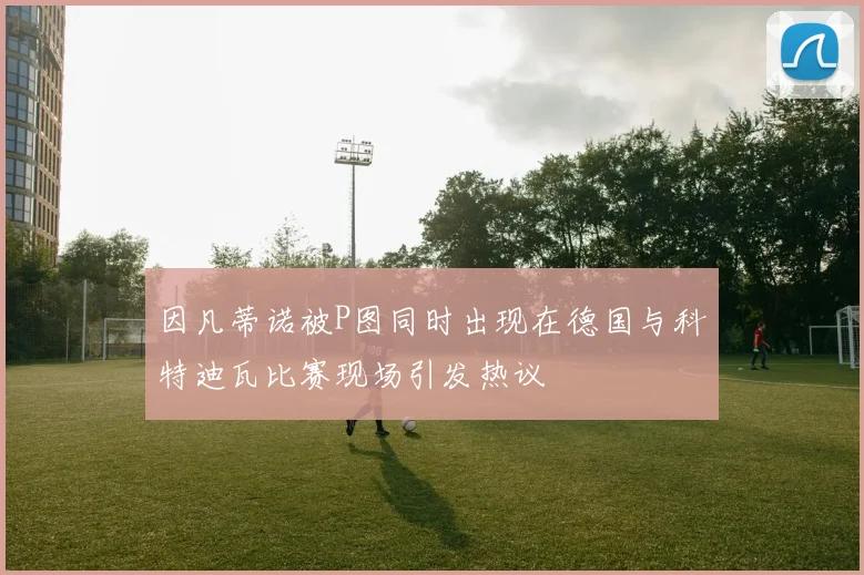 因凡蒂诺被P图同时出现在德国与科特迪瓦比赛现场引发热议